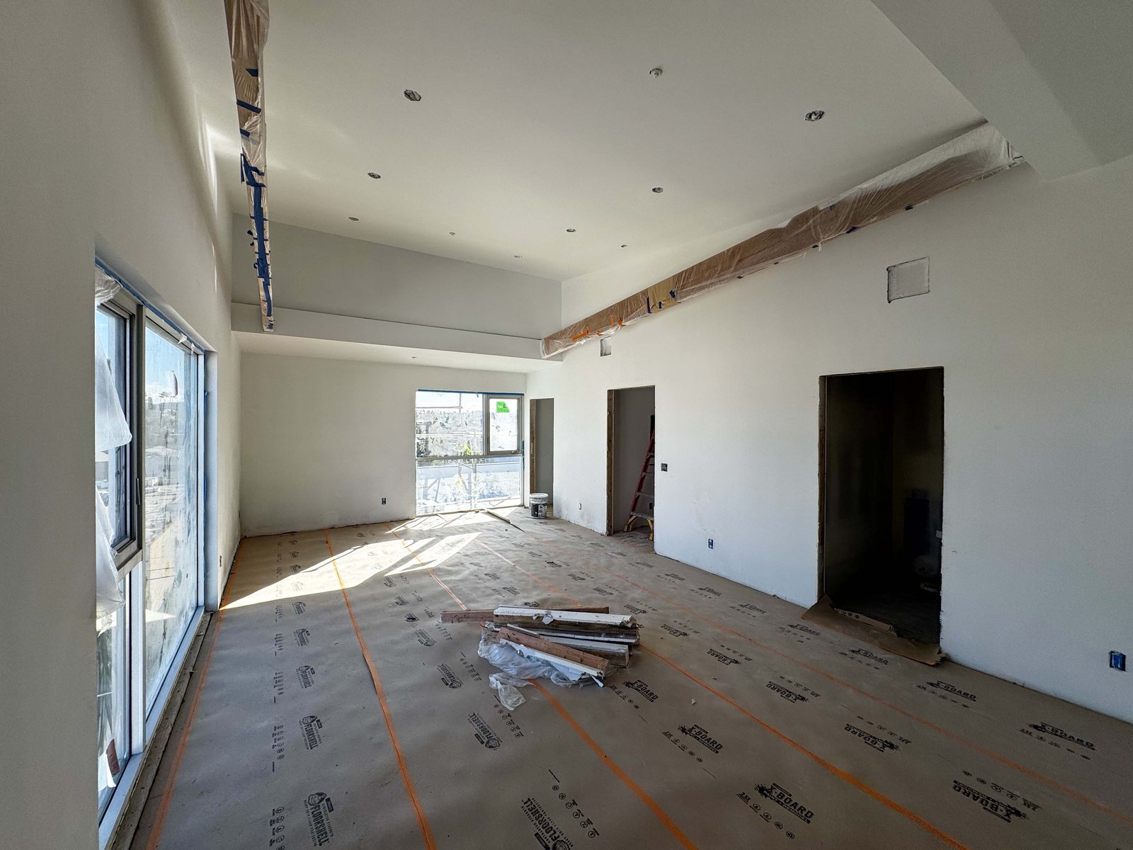 Third Floor During Construction